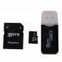 8GB Micro SD Card + SD Card Adapter + Card Reader