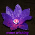 Paper Lotus Flower Wishing Light