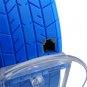 Creative Decoration Wired Tire Wheel Shape Table Phone with Light-Blue