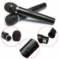 Dual Cordless Wireless Mic Microphone with Receiver
