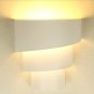 40W Indoor Wall Lamps Iron Light Fixtures White Shell 220V