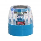 Round Crystal USB Speaker With FM Function Support TF Card