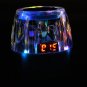 Round Crystal USB Speaker With FM Function Support TF Card