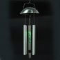 Solar Bubble Tube Wind Chime Rotating LED Light Lamp