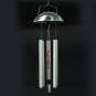 Solar Bubble Tube Wind Chime Rotating LED Light Lamp
