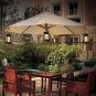 LED Auto Sensor Outdoor Candle Solar Light Hanging Lantern Light
