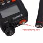 8km 1.3" LCD 3W Dual-Band 99-Channel Walkie Talkie w / FM Radio