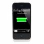 1800mAh Clip-on External Battery Case with Mini Stand Holder for iPhone 4/4S