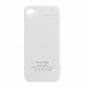 1800mAh Clip-on External Battery Case with Mini Stand Holder for iPhone 4/4S