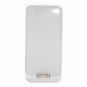 1800mAh Clip-on External Battery Case with Mini Stand Holder for iPhone 4/4S