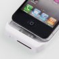 1800mAh Clip-on External Battery Case with Mini Stand Holder for iPhone 4/4S