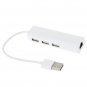 3 Ports USB Network Card Multifunction Adapter For Macbook