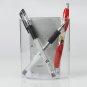 Transparent Multi-function Electronic Calendar Penholder Clock