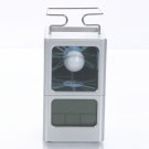 7 Color Digital Alarm Clock with Thermometer Silver