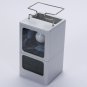 7 Color Digital Alarm Clock with Thermometer Silver