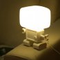 Operated Robot LED Small Night Light Table Lamp