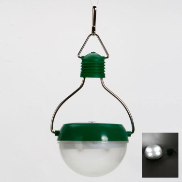 4 LED White Light Outdoor Solar Powered Lighting Lamp