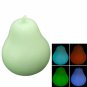 Colorful LED light Pear Nightlight Lamp