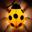 Ladybug Decorative Wall Lamp Yellow