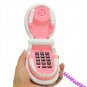 South Sunny Funny Foldable Teeth Shape Wired Telephone-Purple