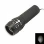 3W 100 Lumens Adjustable Focus Zoom Mini LED Flashlight Torch