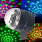 Mini RGB LED Crystal Magic Ball Effect Stage Lighting Disco Club DJ