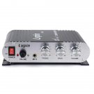 200W 12V Super Bass Mini Hi-Fi Stereo Amplifier Booster Radio MP3