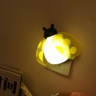 LED Smart Sensors Sound And Light Control Beetle Night Light Bathroom