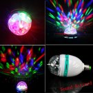 RGB Auto Rotating Sound Activated LED Disco Light Bulb Lamp
