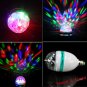 RGB Auto Rotating Sound Activated LED Disco Light Bulb Lamp