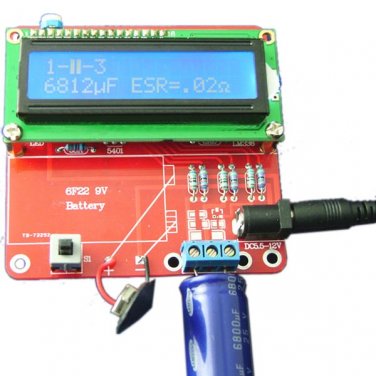 DIY Meter Tester Kit For Capacitance ESR Inductance Resistor NPN PNP Mosfet
