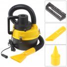 12V Wet & Dry Auto Car Dust Vacuum Cleaner with Brush / Crevice / Nozzle Head