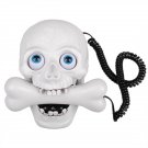 Halloween White Skull LED Eyes Designer Home Phone Telephone