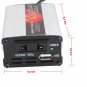 DC 12V TO AC 220V 100W Power Inverter