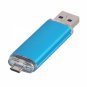 4GB Fashionable OTG USB Flash Drive for Smart Phones/Tablet PCs Blue