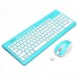 2.4G Optical Wireless Multimedia Keyboard Mouse For PC Laptop