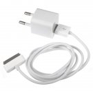 USB EU Wall Charger + Cable For iPod iPhone 3G 3GS 4G 4S