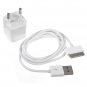 USB EU Wall Charger + Cable For iPod iPhone 3G 3GS 4G 4S