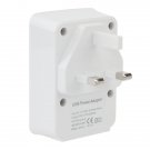 UK Plug 4 USB Ports Charger Adapter For iPhone Smartphone Device