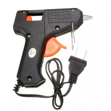 110-240V 20 Watts Electric Tool Hot Melt Glue Gun Black
