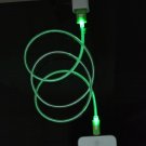 EU LED Light Wall Charger And LED Charging Cable Combo For iPhone5