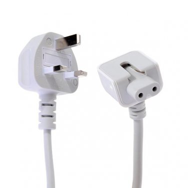 UK Wall Plug Extension Power Cable For iPad Macbook Magsafe