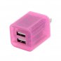LED Light Charging Cable For iPhone5 + US LED Light Wall Charger