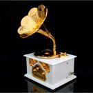 Retro Gramophone Art Disc Music Box