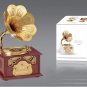 Retro Gramophone Art Disc Music Box