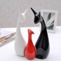 3pcs Deer Family China Ceramics Crafts Ornaments Home Decor