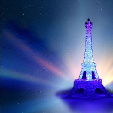 The Eiffel Tower Color Changing Night Light For Decoration Gift