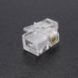50PCS RJ11 Modular Cable Head Plug Ethernet Network Connector
