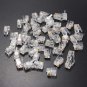50PCS RJ11 Modular Cable Head Plug Ethernet Network Connector
