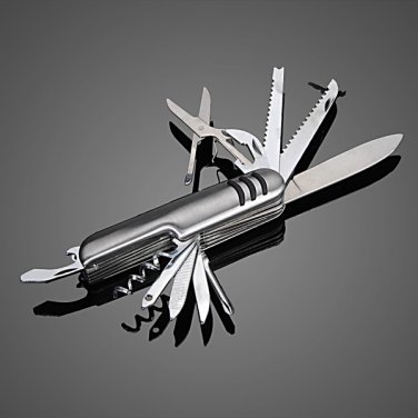 11 in 1 Multifunction Folding Knife Bottle Opener Screwdriver Tool